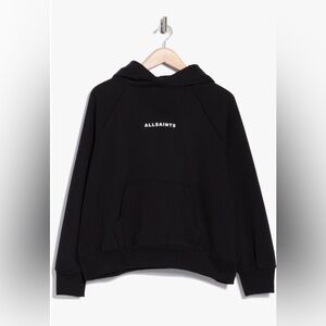 NWT ALL SAINTS Tour Talon Logo Graphic Hoodie